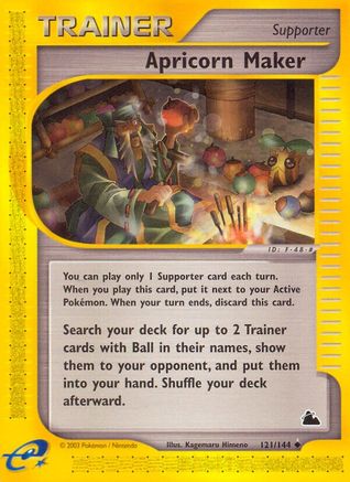 Apricorn Maker (121) [Skyridge] Reverse Holofoil