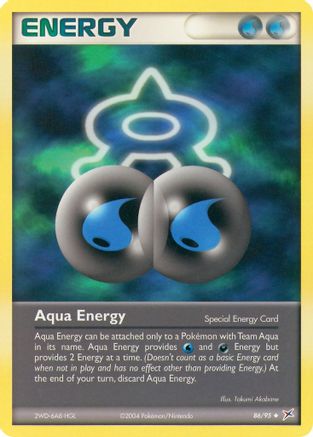Aqua Energy (86) [Team Magma vs Team Aqua] Reverse Holofoil