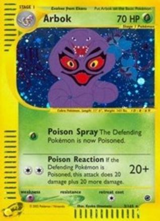 Arbok (3) (3) [Expedition] Holofoil