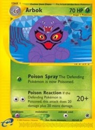 Arbok (35) (35) [Expedition] Reverse Holofoil