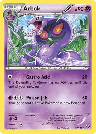 Arbok (48) [XY Base Set]