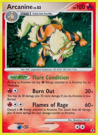 Arcanine (1) [Rising Rivals] Holofoil