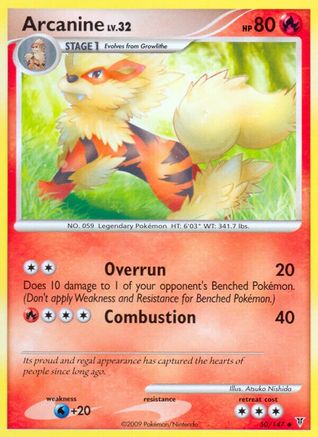 Arcanine (50) [Supreme Victors] Reverse Holofoil