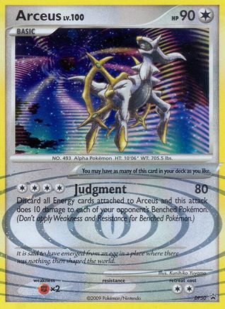 Arceus - DP50 (DP50) [Diamond and Pearl Promos] Holofoil