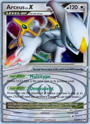 Arceus Lv.X (94) (94) [Arceus] Holofoil