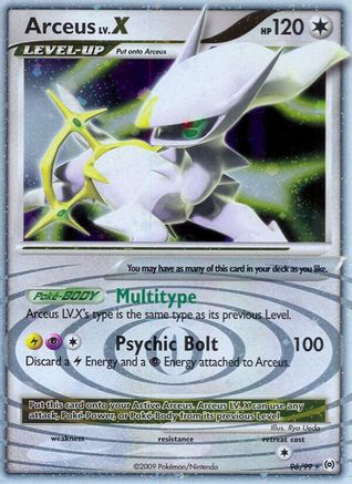 Arceus Lv.X (96) (96) [Arceus] Holofoil