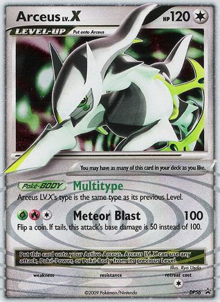 Arceus LV.X - DP56 (DP56) [Diamond and Pearl Promos] Holofoil