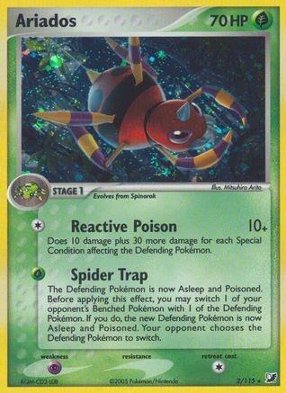 Ariados (2) [Unseen Forces] Holofoil