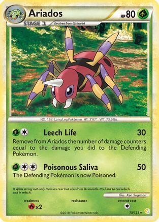 Ariados (15) [HeartGold SoulSilver]