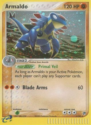 Armaldo (1) [Sandstorm] Holofoil