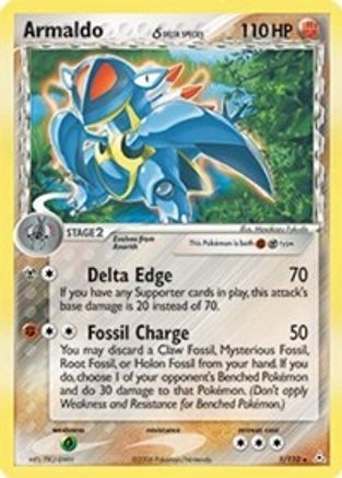Armaldo (Delta Species) (1) [Holon Phantoms] Holofoil