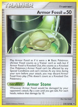 Armor Fossil (119) [Platinum]