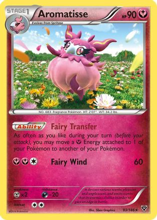 Aromatisse (93) [XY Base Set] Holofoil