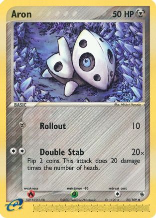 Aron - 25/109 (25) [Ruby and Sapphire]