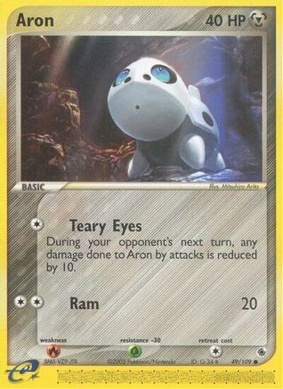 Aron - 49/109 (49) [Ruby and Sapphire] Reverse Holofoil
