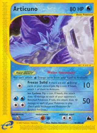 Articuno (4) (4) [Skyridge] Reverse Holofoil