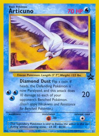 Articuno (22) (22) [WoTC Promo]