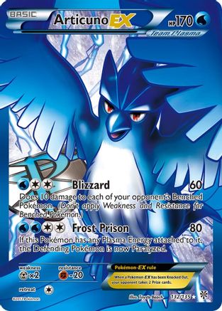 Articuno EX (Team Plasma) (132 Full Art) (132) [Plasma Storm] Holofoil