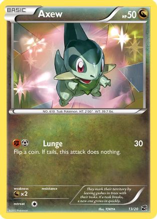 Axew (13) (13) [Dragon Vault] Holofoil
