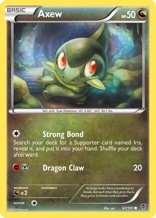 Axew (67) [Plasma Blast] Reverse Holofoil