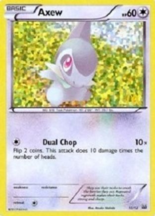 Axew - 12/12 (12) [McDonald's Promos 2012] Holofoil