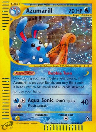 Azumarill (H4) (H4) [Aquapolis] Holofoil