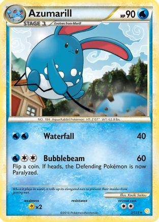 Azumarill (2) [HeartGold SoulSilver] Holofoil