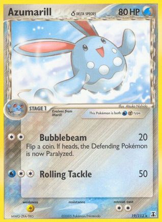 Azumarill (Delta Species) (19) [Delta Species] Reverse Holofoil