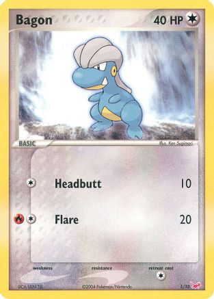 Bagon (1) [EX Trainer Kit 1: Latias & Latios]