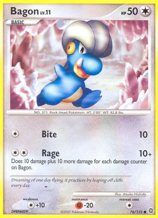 Bagon (76) [Secret Wonders] Reverse Holofoil