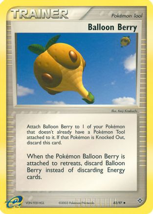 Balloon Berry (82) [Dragon] Reverse Holofoil