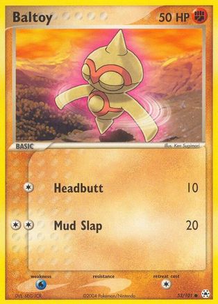 Baltoy - 53/101 (53) [Hidden Legends] Reverse Holofoil