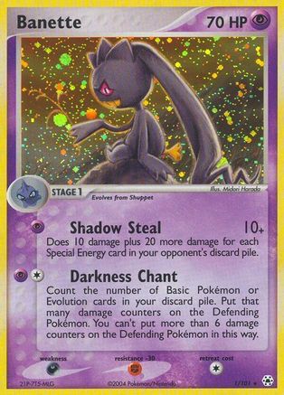 Banette (1) [Hidden Legends] Holofoil