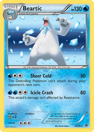 Beartic (30) (30) [Emerging Powers] Reverse Holofoil