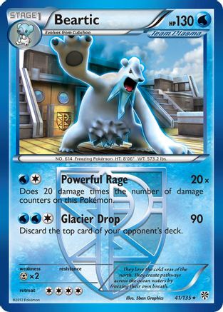 Beartic (Team Plasma) (41) [Plasma Storm]