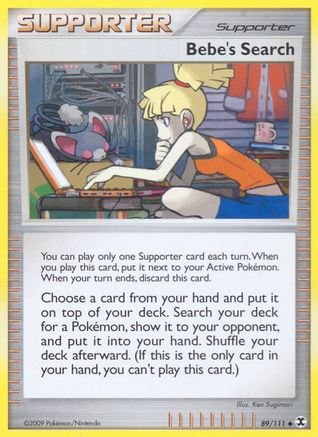 Bebe's Search (89) [Rising Rivals] Reverse Holofoil