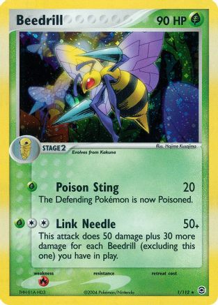 Beedrill (1) [FireRed & LeafGreen] Reverse Holofoil