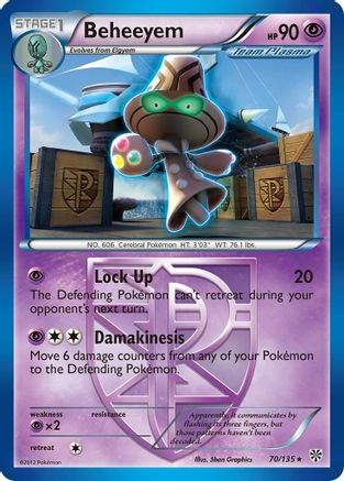 Beheeyem (Team Plasma) (70) [Plasma Storm]