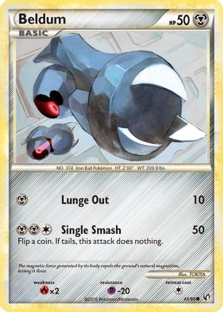 Beldum (43) [Undaunted] Reverse Holofoil