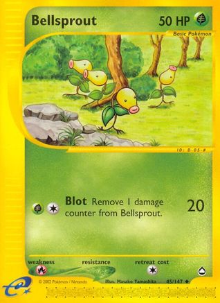 Bellsprout (45) (45) [Aquapolis] Reverse Holofoil