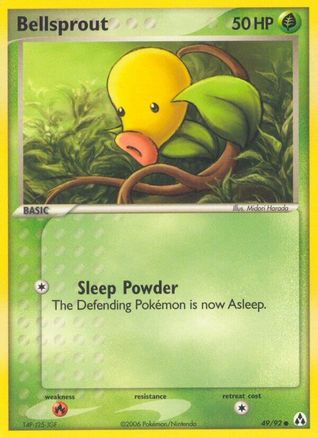 Bellsprout (49) [Legend Maker] Reverse Holofoil