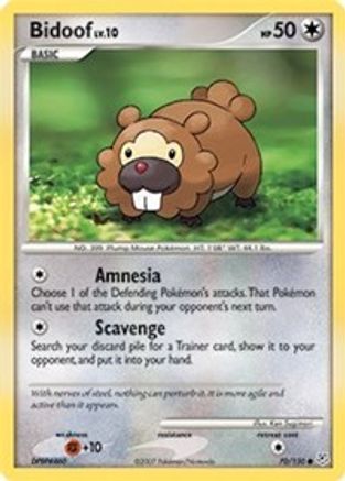 Bidoof (70) [Diamond and Pearl]