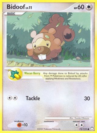 Bidoof (73) [Mysterious Treasures]