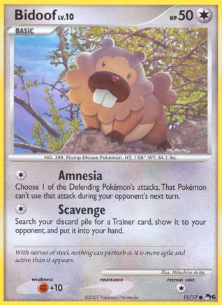 Bidoof (11) [POP Series 6]