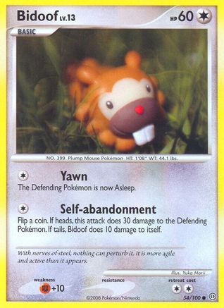 Bidoof (54) [Stormfront]