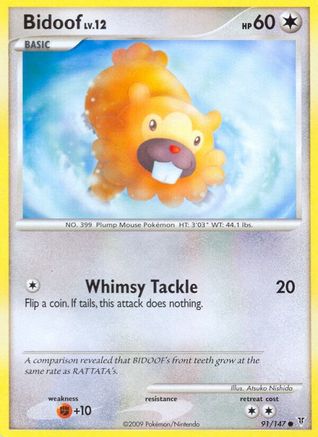 Bidoof (91) [Supreme Victors] Reverse Holofoil