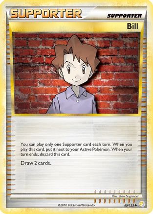 Bill (89) [HeartGold SoulSilver] Reverse Holofoil