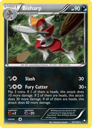 Bisharp (72) (72) [Dark Explorers]