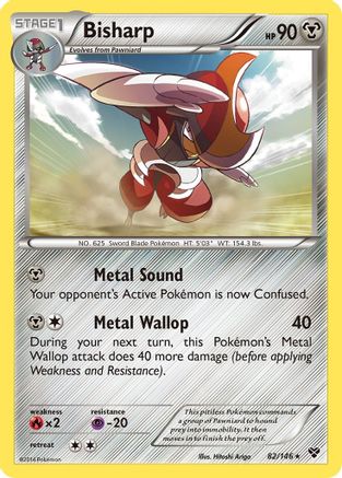 Bisharp (82) [XY Base Set] Reverse Holofoil