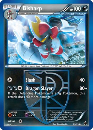 Bisharp (Team Plasma) (73) (73) [Plasma Freeze]
